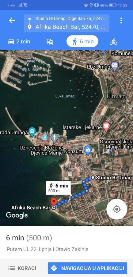 Apartmán Studio Bi Umag Exteriér fotografie